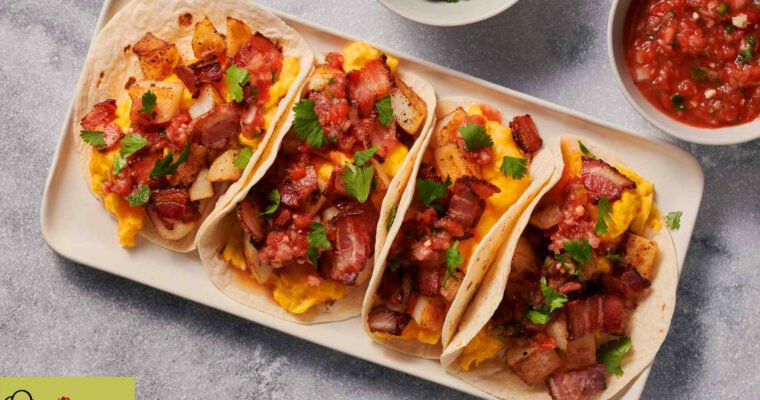 Healthy Breakfast Tex Mex Tacos Recipe