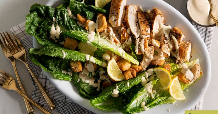 Caesar’s Triumph: Elevate Your Lunch with a Chicken Caesar Salad Extravaganza Recipe