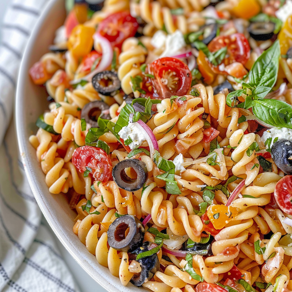4th of July Pasta Salad