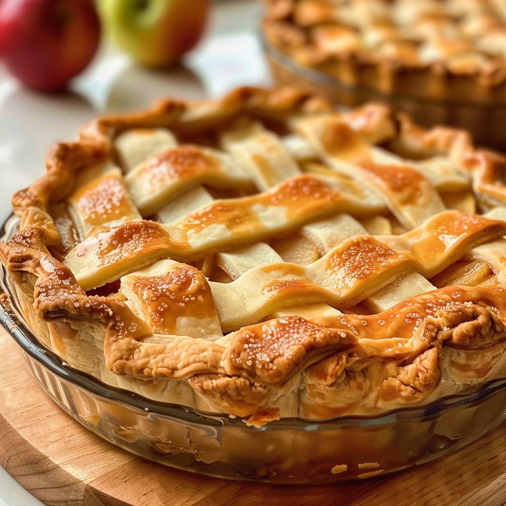 Classic Apple Pie Recipe with Buttery Crust