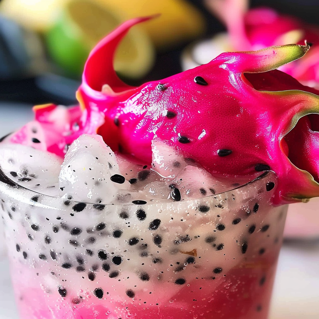 Dragon fruit agua fresca recipe