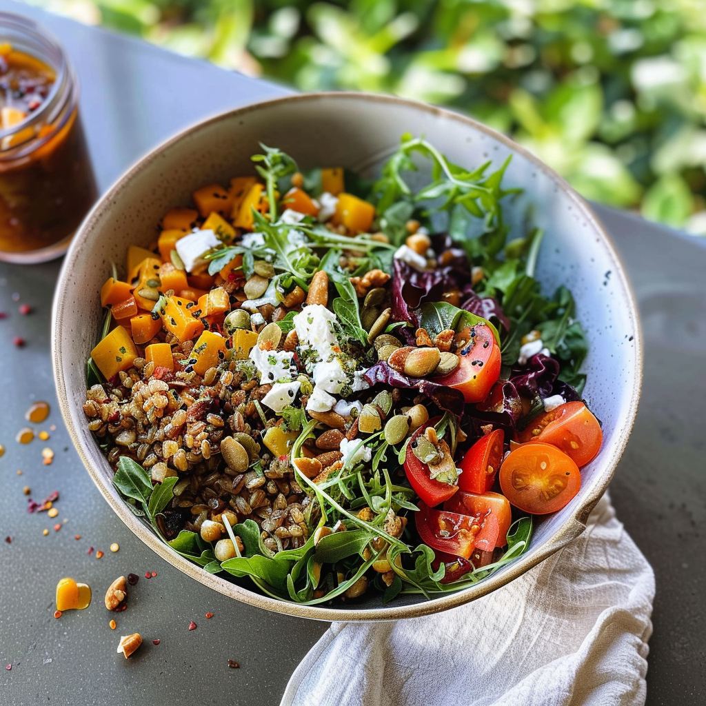 Summer Farro Bowl