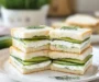 Classic Cucumber Tea Sandwiches: Delightfully Creamy Treats