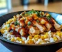 Street Corn Chicken Rice Bowl: A Flavor Explosion!