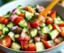 Cucumber and Tomato Salad: Refreshing Summer Delight